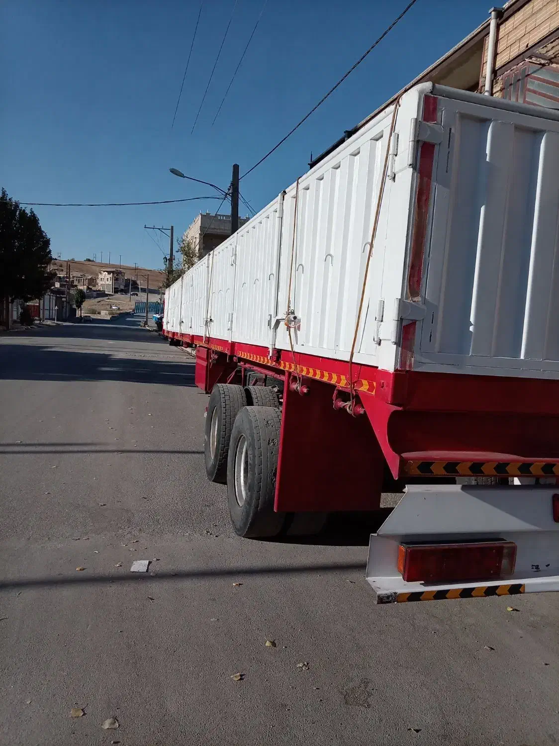 دم تریلی لبه دار دو محور|خودرو سنگین|نورآباد, |دیوار