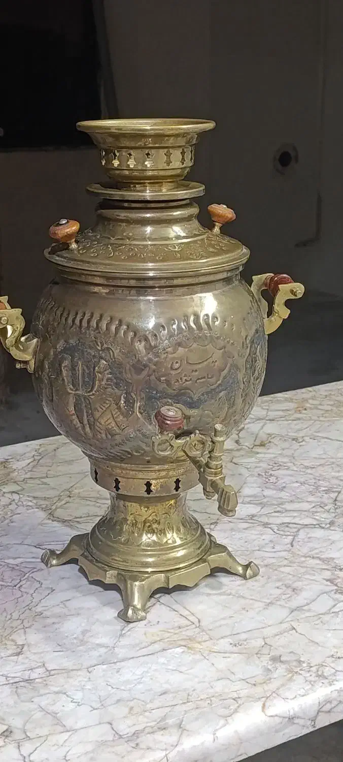 سماور ذغالی بزرگ نو نو|کلکسیون اشیاء عتیقه|مشهد, مصلی (کارمندان اول)|دیوار