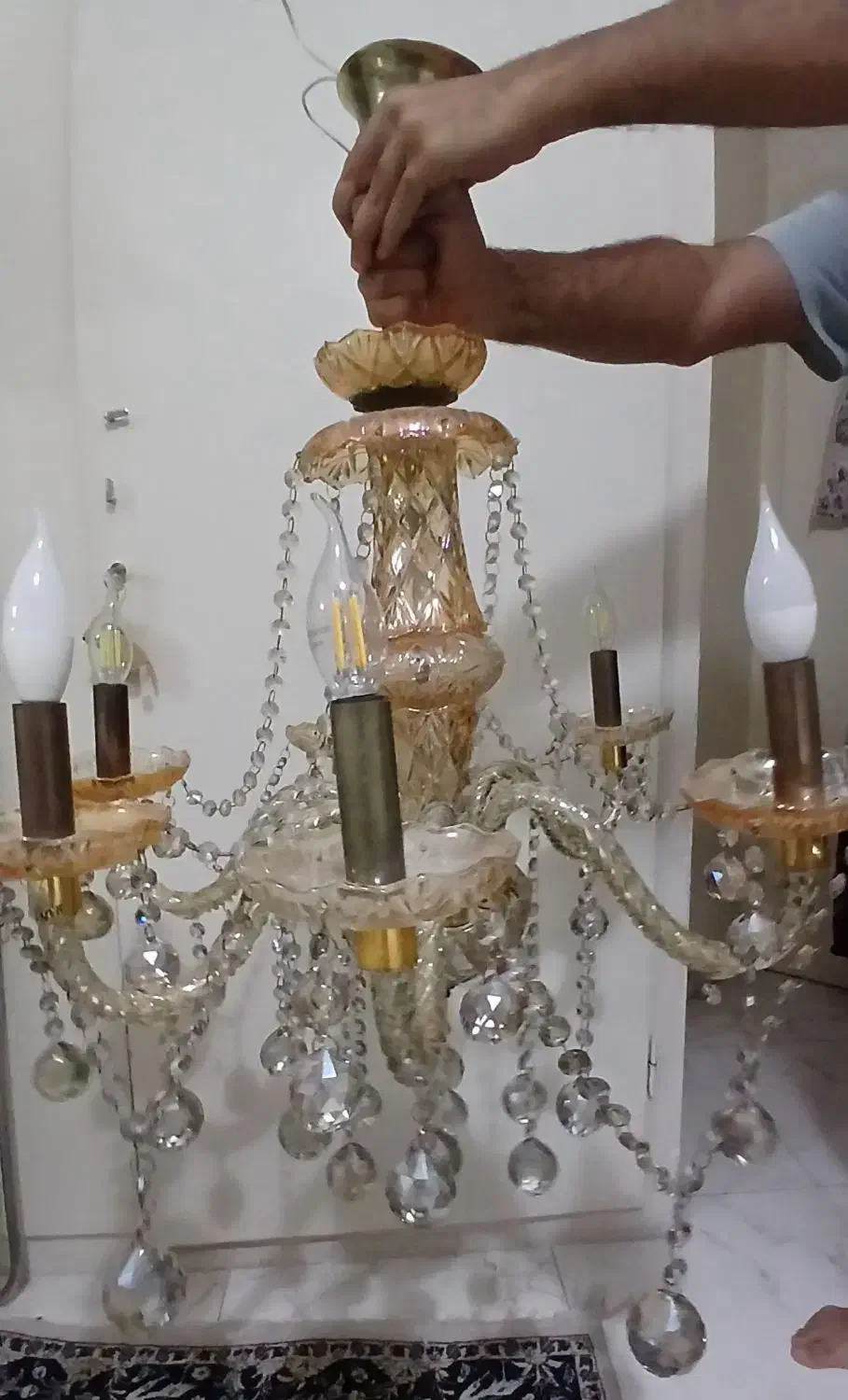 لوستر|لوستر و چراغ آویز|تهران, صادقیه|دیوار