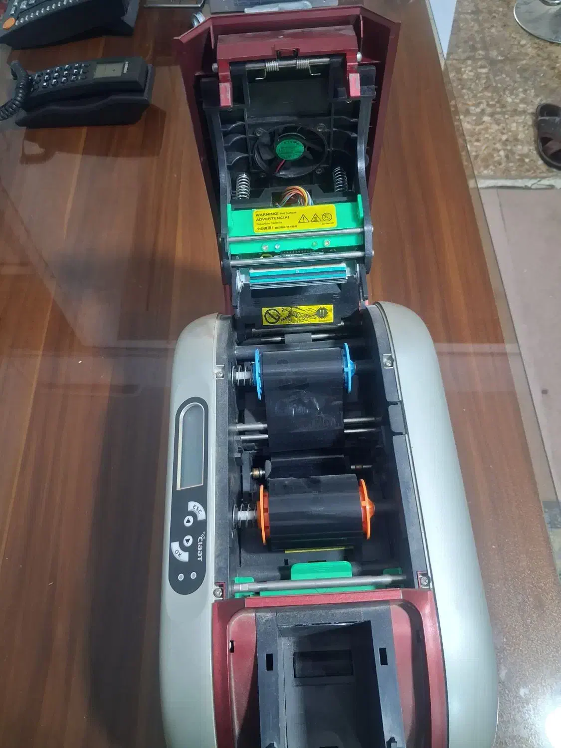 دستگاه چاپ کارت پی‌وی‌سی  ciaat مدل ctc940|پرینتر، اسکنر، کپی، فکس|تهران, شهرک استقلال|دیوار