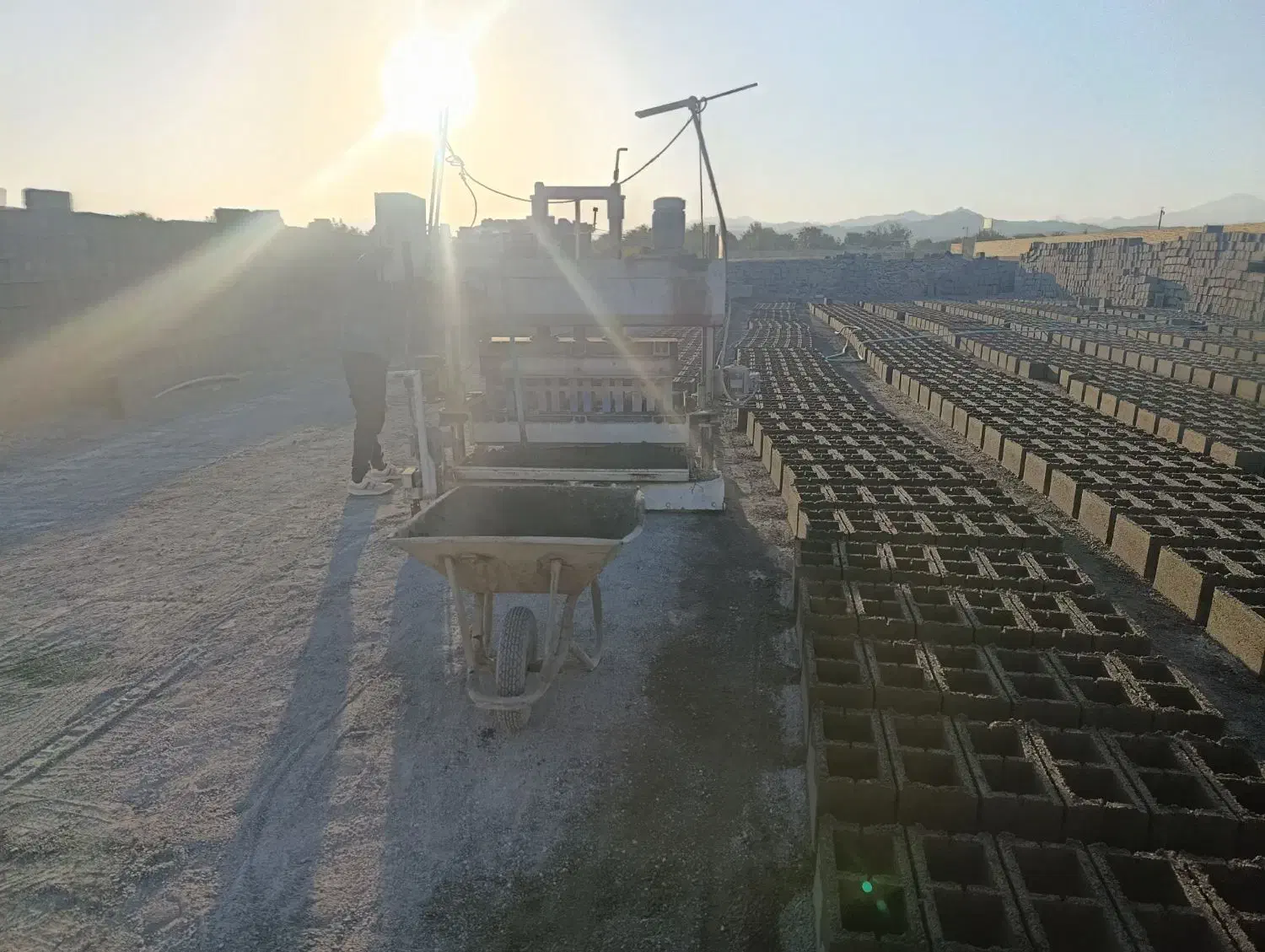 دستگاه بلوک زن|ماشینآلات صنعتی|کهک, |دیوار