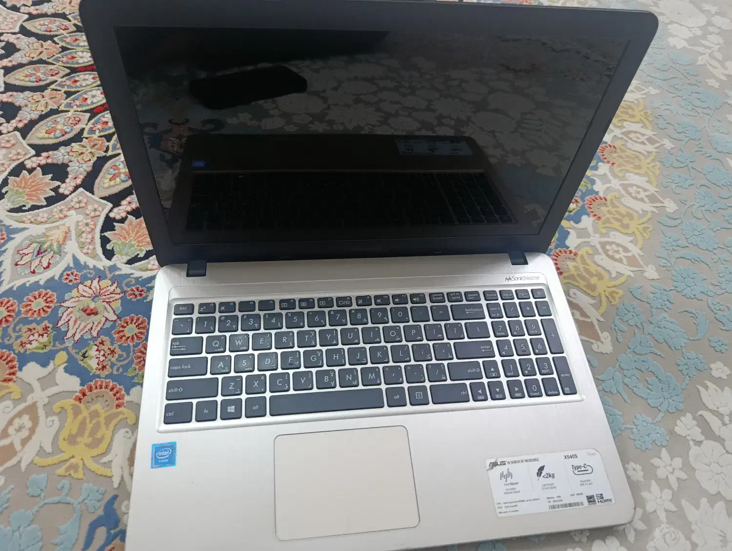 لپتاپ ایسوس|رایانه همراه|قائم‌شهر, |دیوار