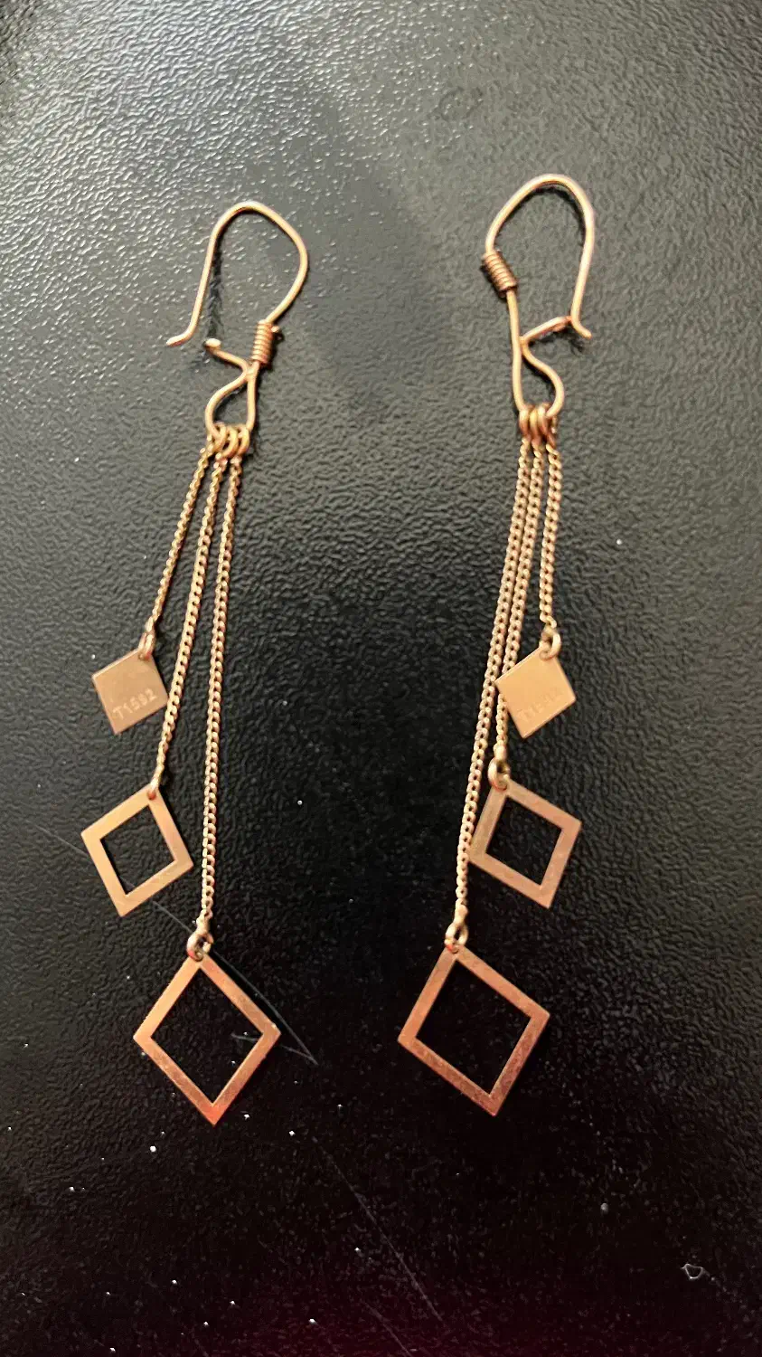 گوشواره طلا در حد نو|جواهرات|تهران, هلال احمر|دیوار