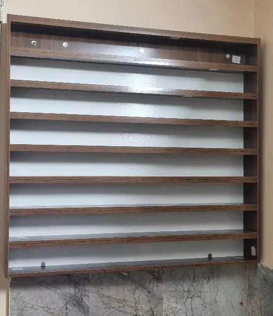 باکس دیواری (چوب)|کتابخانه، شلف، قفسه‌های دیواری|مشهد, گوهرشاد|دیوار