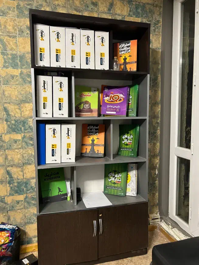 کتابخانه  در حد نو|کتابخانه، شلف، قفسه‌های دیواری|تهران, نیاوران|دیوار