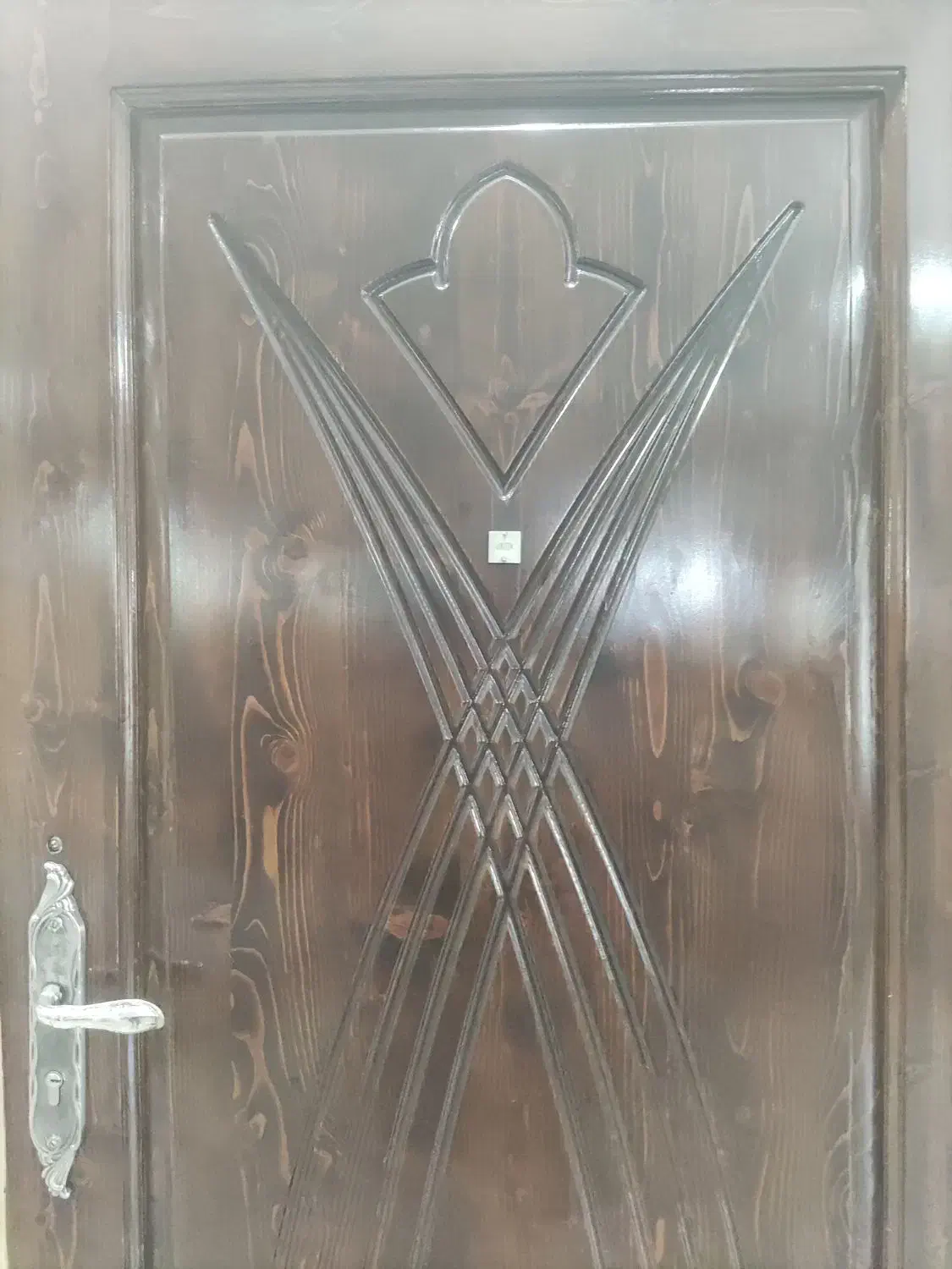 درب ورودی تمام چوب روسی|مصالح و تجهیزات ساختمان|احمدآبادمستوفی, |دیوار