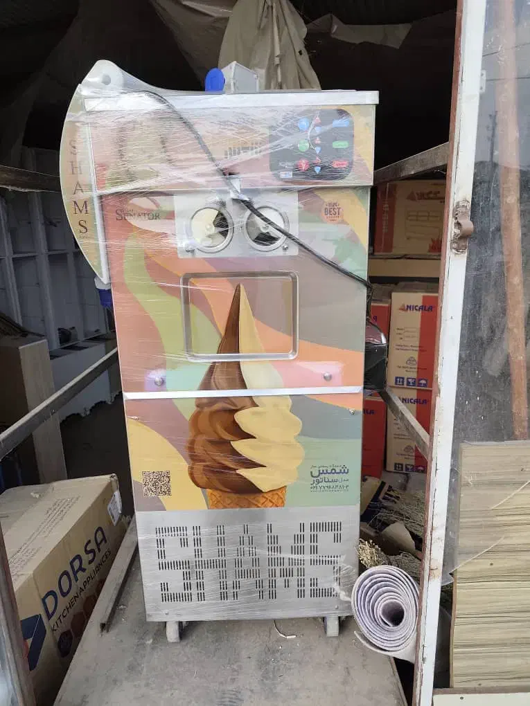 دستگاه بستنی قیفی شمس 1401|کافی‌شاپ و رستوران|شوط, |دیوار