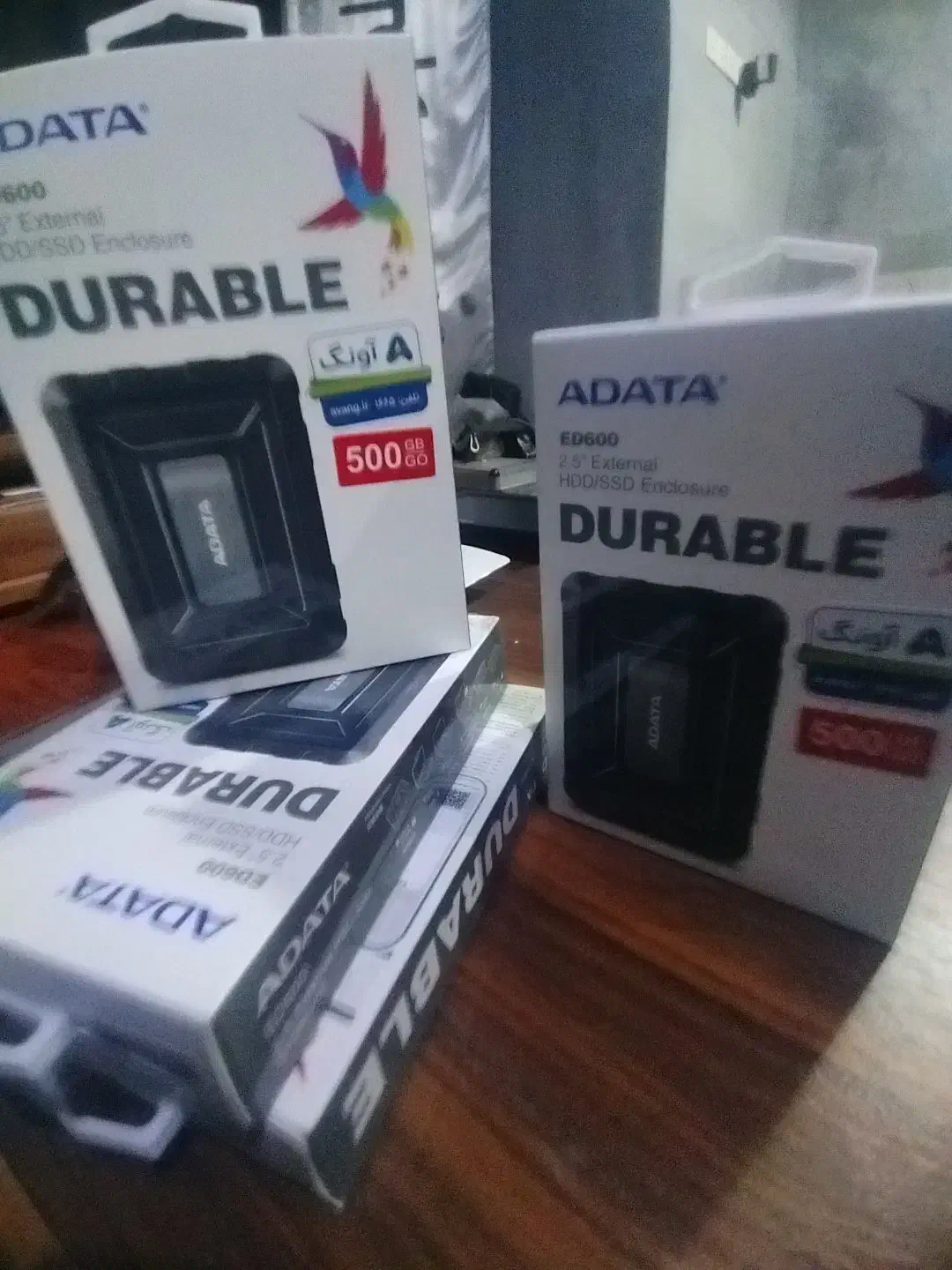 هارد ایکسترنال ای دیتا  -مانیتور hdmi|قطعات و لوازم جانبی رایانه|دزفول, |دیوار
