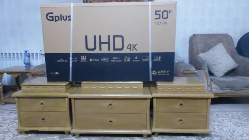 تلوزیون جی پلاس 50 اینچ پلمپ با بیمه|تلویزیون و پروژکتور|تهران, امامت|دیوار