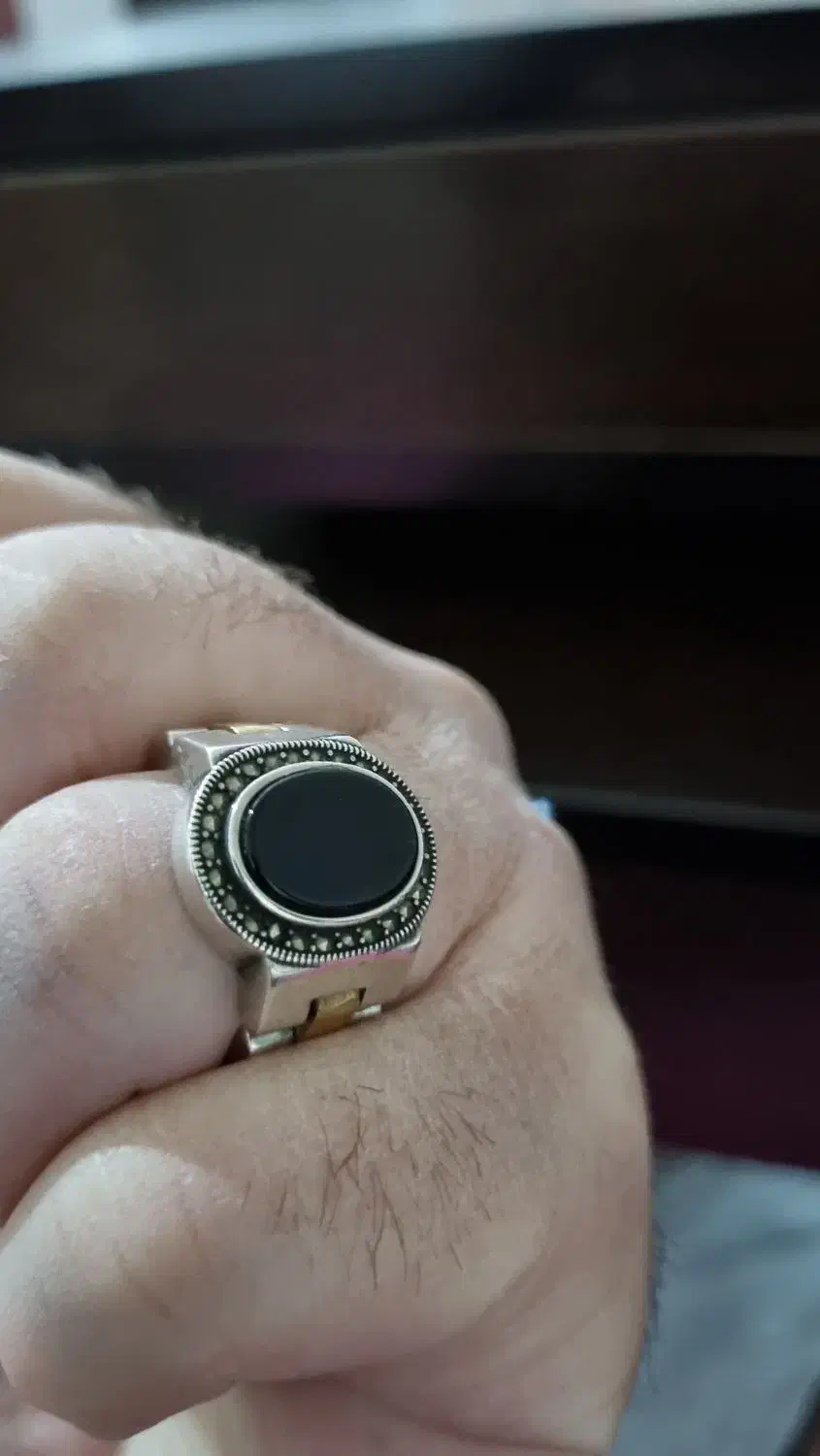 انگشتر رولکس نقره ۹۲۵|جواهرات|خرم‌آباد, |دیوار