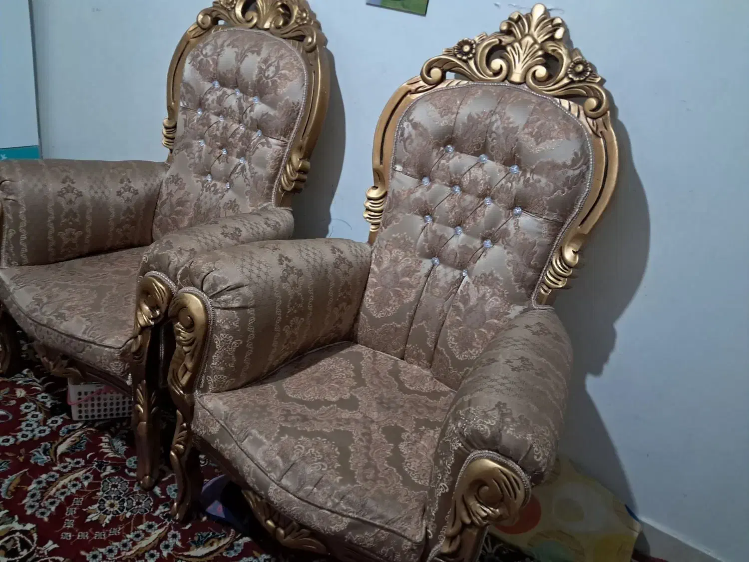 مبل ۹ نفره مدالیون|مبلمان خانگی و میز عسلی|مشهد, شهرک ابوذر|دیوار