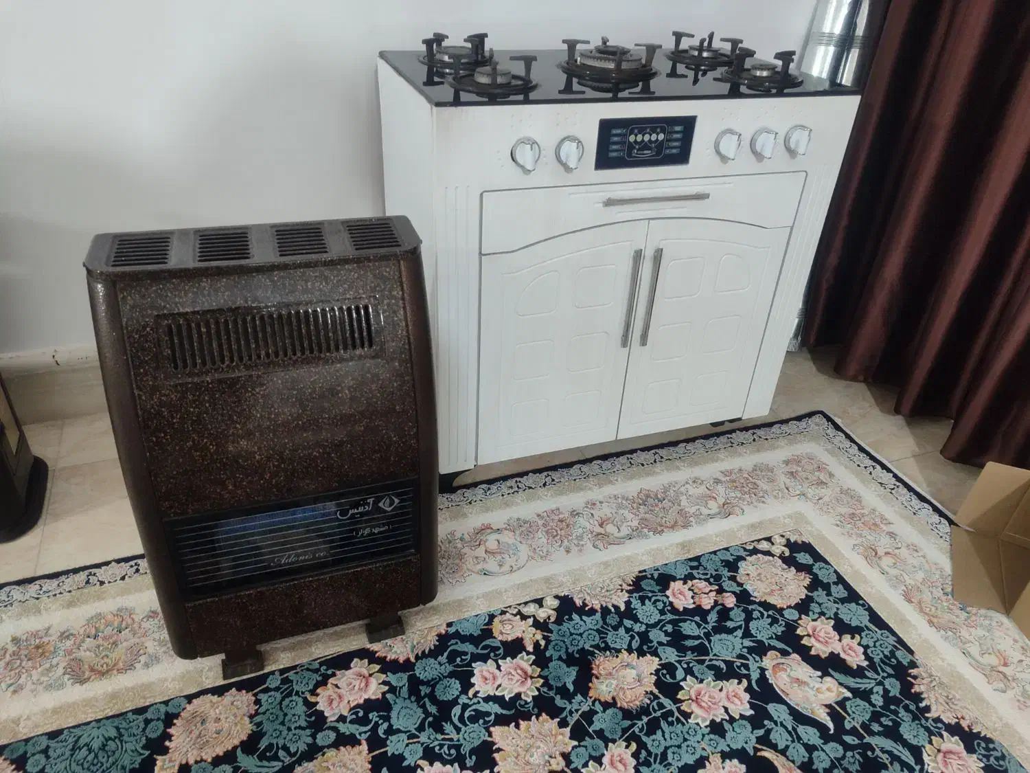 اجاق گاز کابینتی کشو دار بخاری نو|اجاق گاز و لوازم برقی پختوپز|ساوه, |دیوار