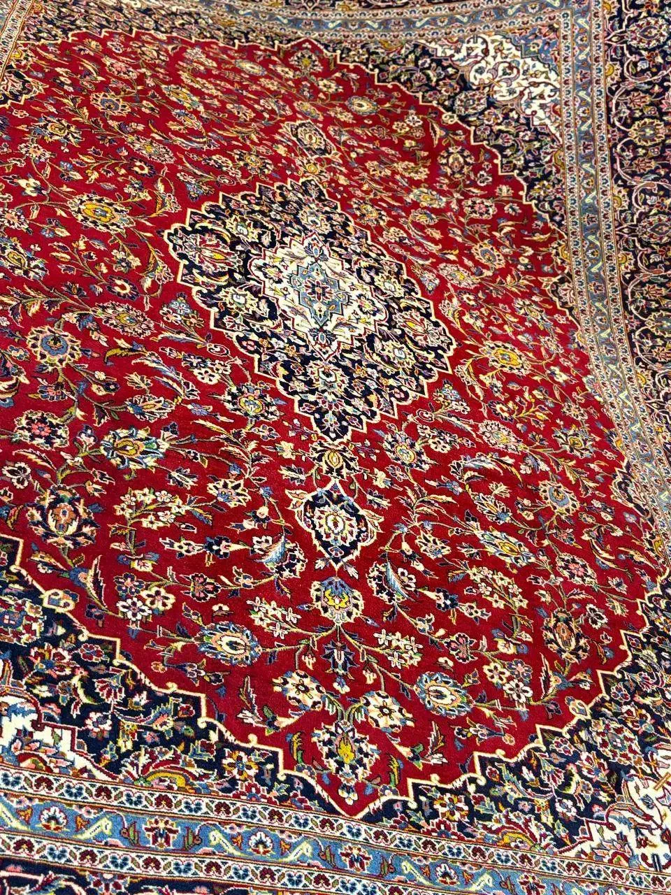 جفت ۱۲متری کاشان مارک سلیمانی مشابه نو(فرش خیام)|فرش|کرج, کوی امامیه|دیوار