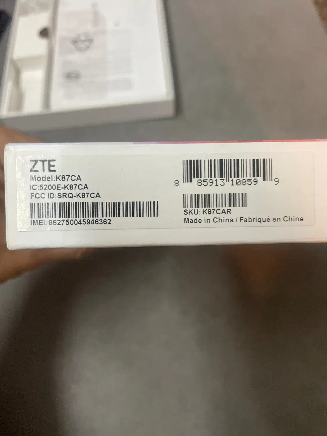 تبلت زد تی ای|تبلت|کرج, ساسانی (قلمستان)|دیوار