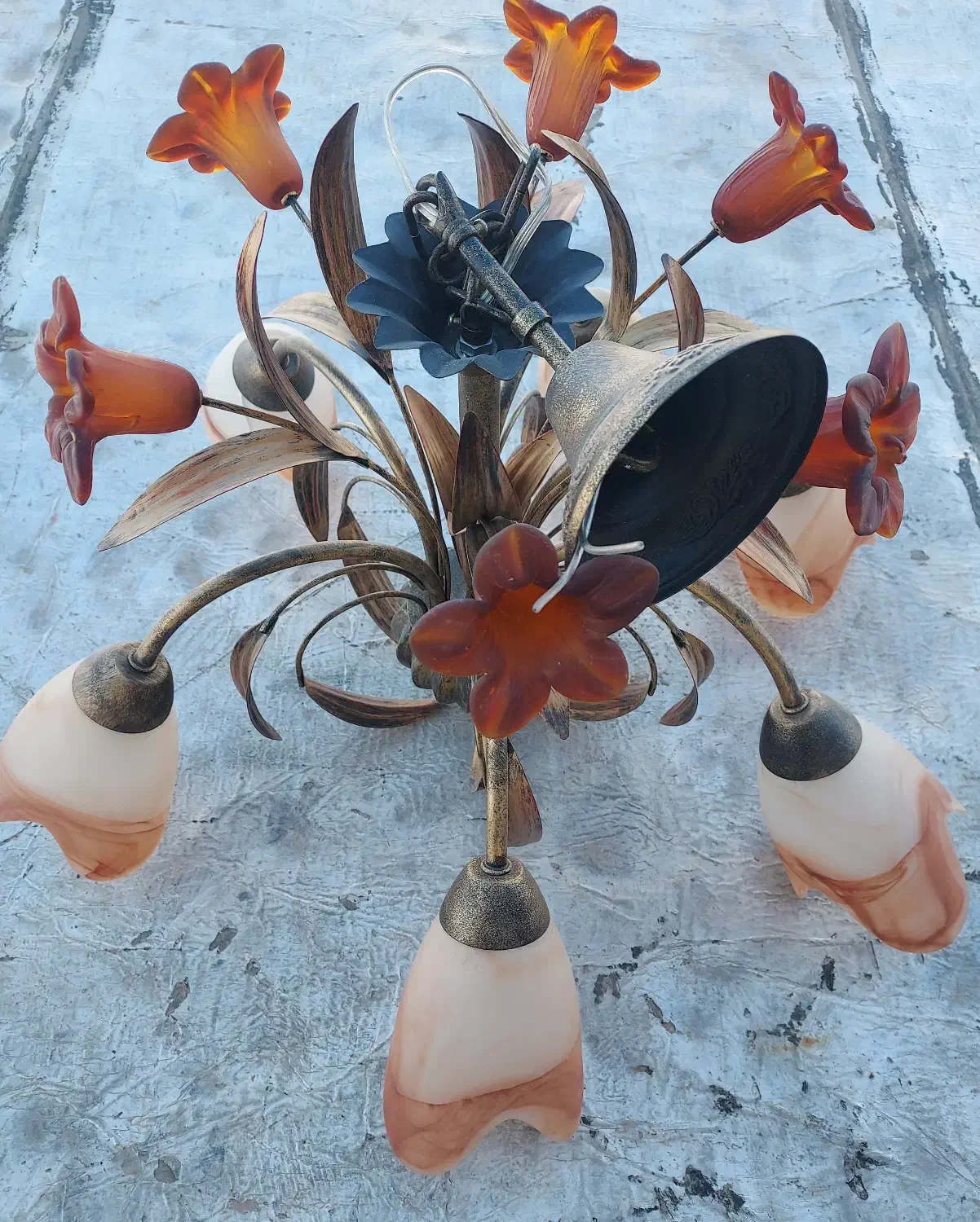 لوستر|لوستر و چراغ آویز|بیرجند, |دیوار