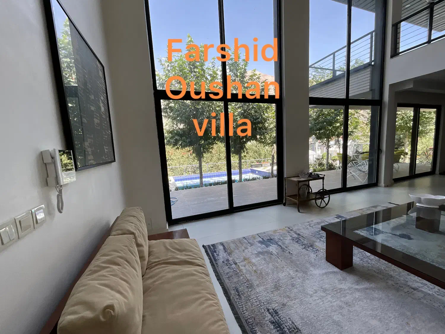 آپارتمان 105 متر/فرنیش میگون نو/OUSHAN VILLA|اجارهٔ آپارتمان|فشم, |دیوار