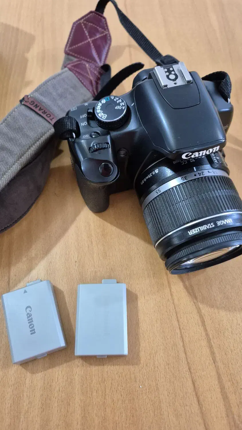 دوربین کنون 450d با لنز 55 18|دوربین عکاسی و فیلمبرداری|بندر انزلی, عباس آباد|دیوار