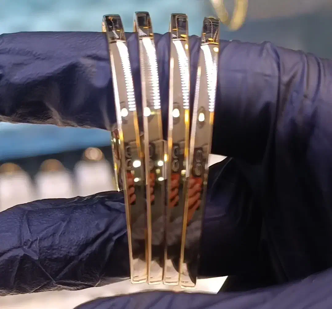 النگو آینه ای بدون اجرت به همراه فاکتور رسمی|جواهرات|قزوین, |دیوار