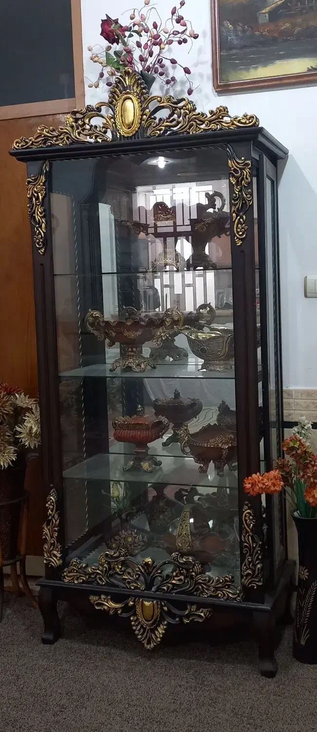 بوفه تزینی کاملا سالم|بوفه، ویترین، کنسول|شوش, |دیوار