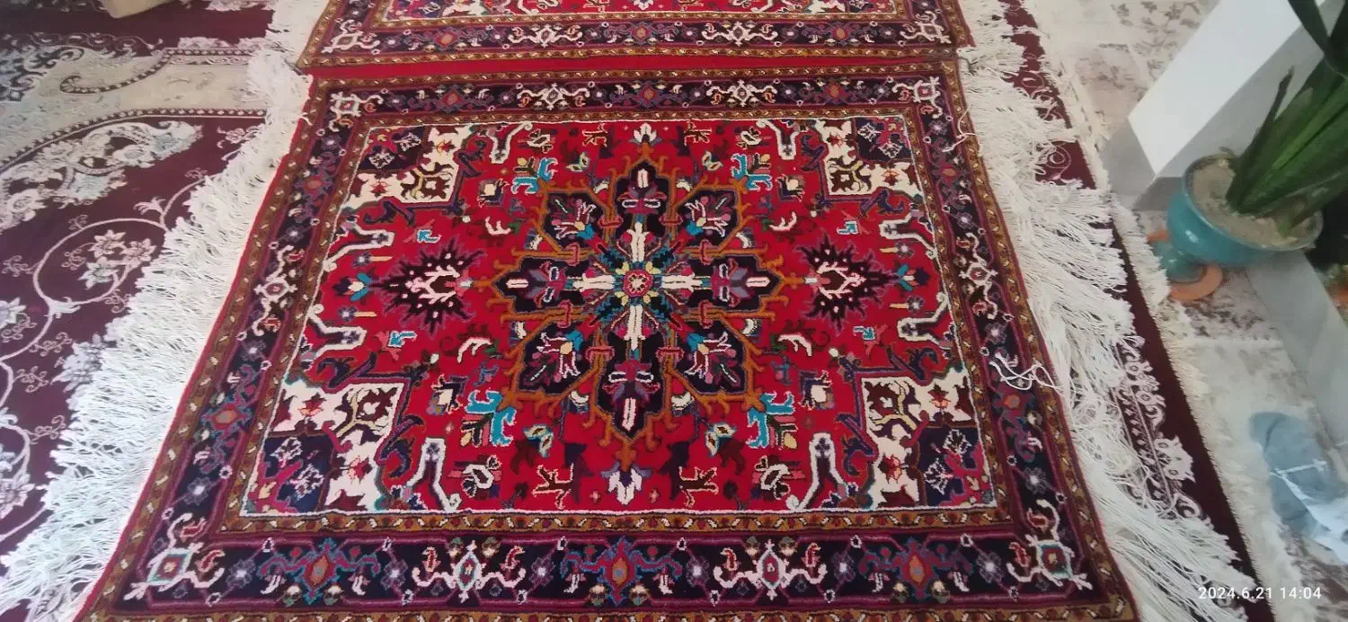 جفت قالیچه هریس تاجری|فرش|تبریز, |دیوار