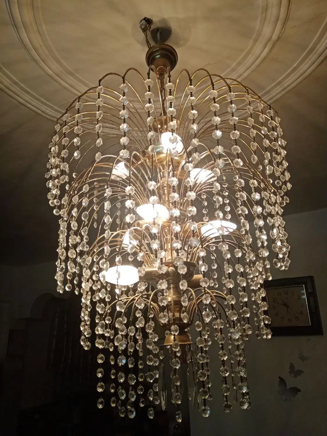 لوستر شیک|لوستر و چراغ آویز|قم, باسکول|دیوار