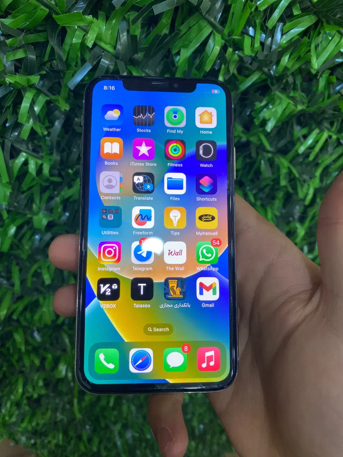 ایفونx256 بی نقطه|موبایل|کرج, خرمدشت|دیوار