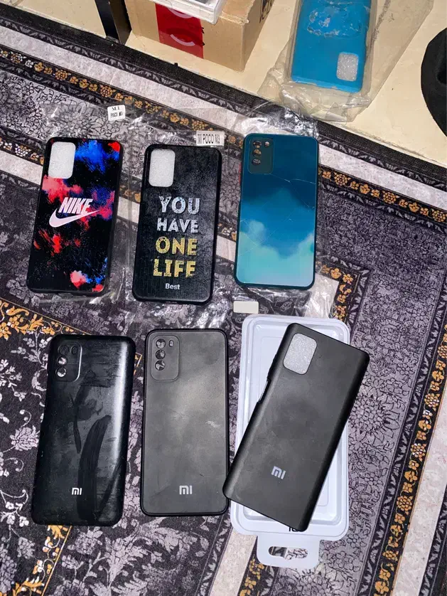 تعدادی قاب گوشی شیائومی و محافظ لنز|لوازم جانبی موبایل و تبلت|مهاجران, |دیوار