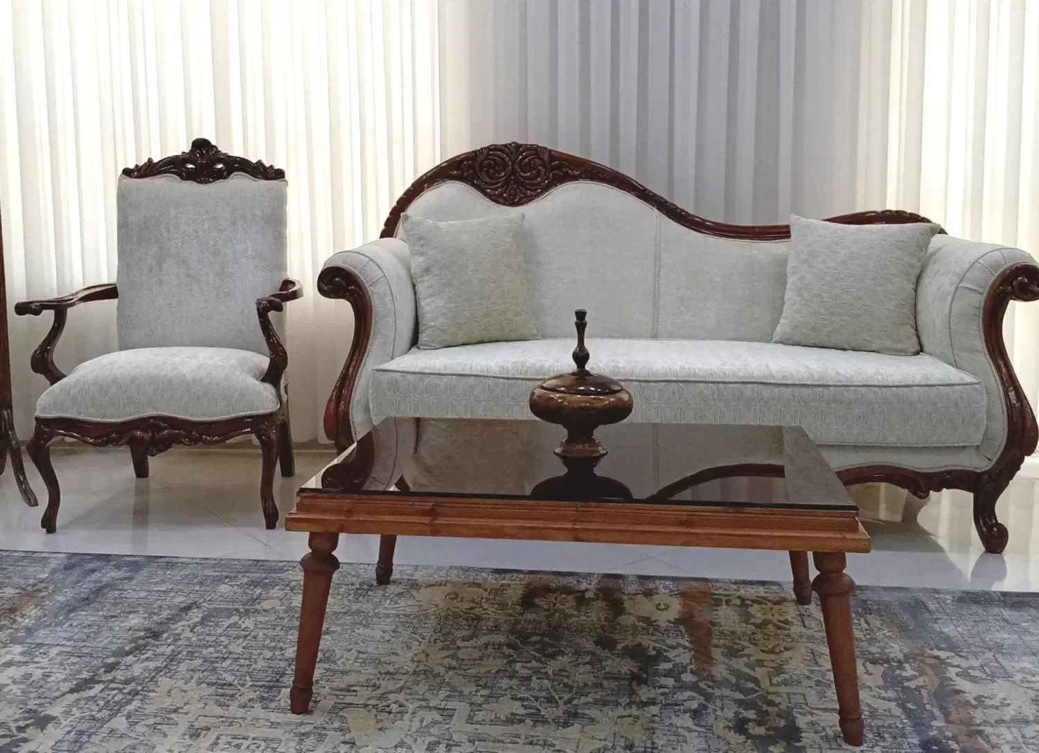 مبل استیل|مبلمان خانگی و میز عسلی|نیشابور, دارایی|دیوار