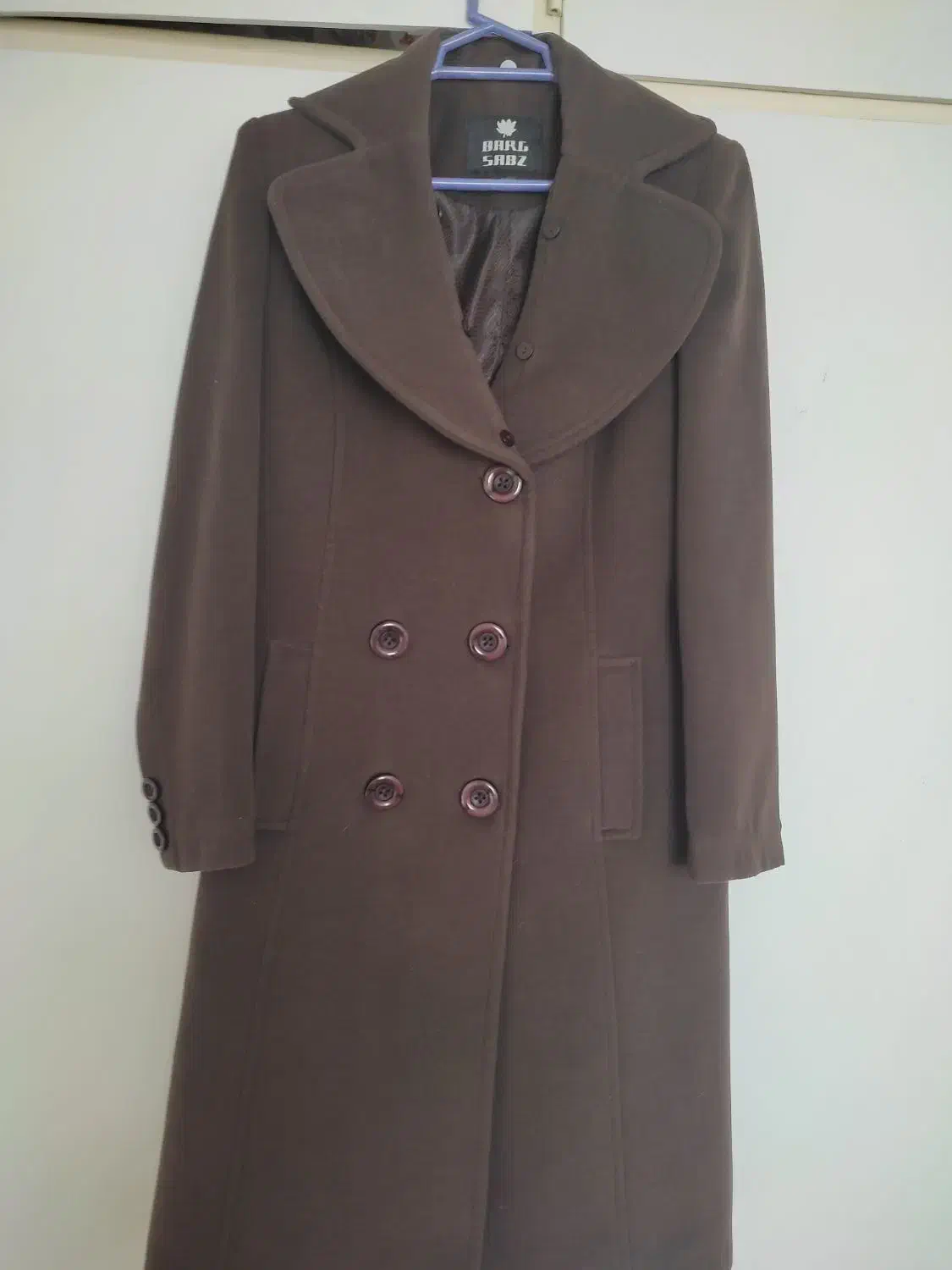 پالتو کشمیر قهوه ای ترک|لباس|تهران, بهار|دیوار
