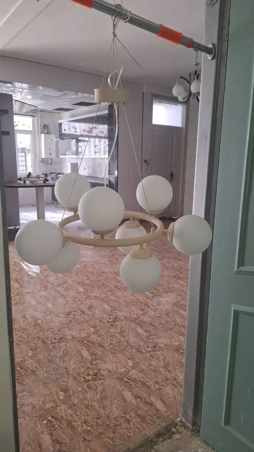 لوستر مولکولی ۹ شاخه .۳ تا با هم|لوستر و چراغ آویز|سنندج, |دیوار