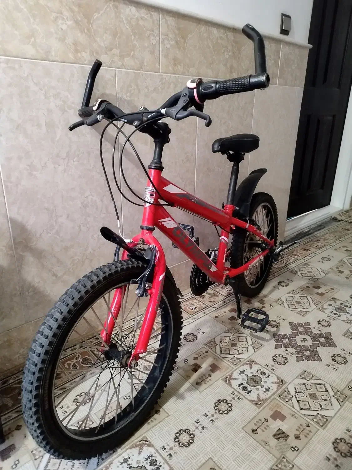 دوچرخه المپیا سایز ۲۰ دنده ای کوهستانی|دوچرخه، اسکیت، اسکوتر|قم, شهرک امام حسین|دیوار