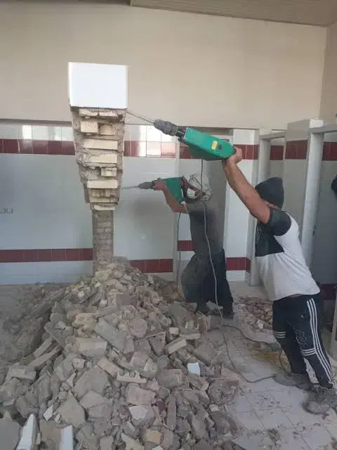 تخریب ساختمانی|خدمات پیشه و مهارت|بندر انزلی, تختی|دیوار