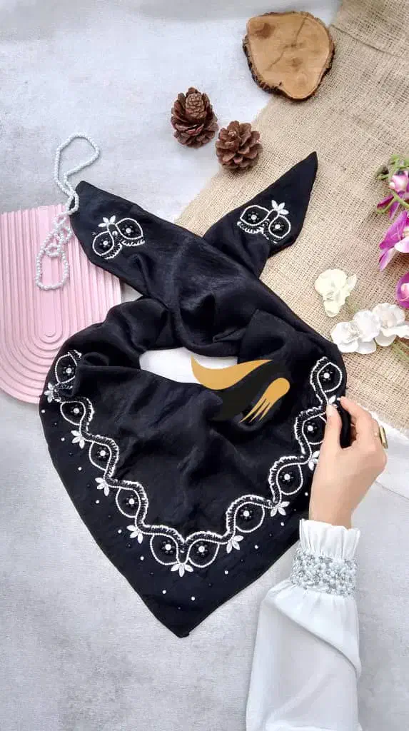 روسری جواهردوزی|لباس|وحدتیه, |دیوار