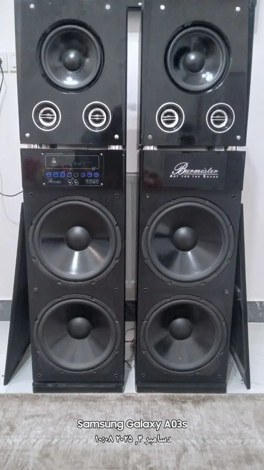 اسپیکر غول فلش خور بلوتوث دار|سیستم صوتی خانگی|تاکستان, |دیوار