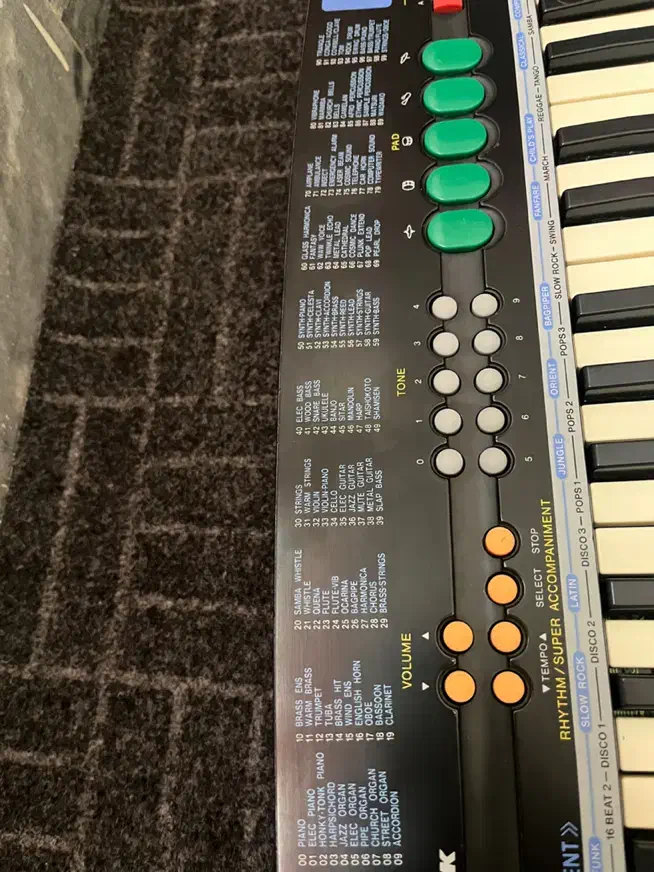 ارگ کاسیو اصل ژاپن|پیانو، کیبورد، آکاردئون|ساوه, |دیوار