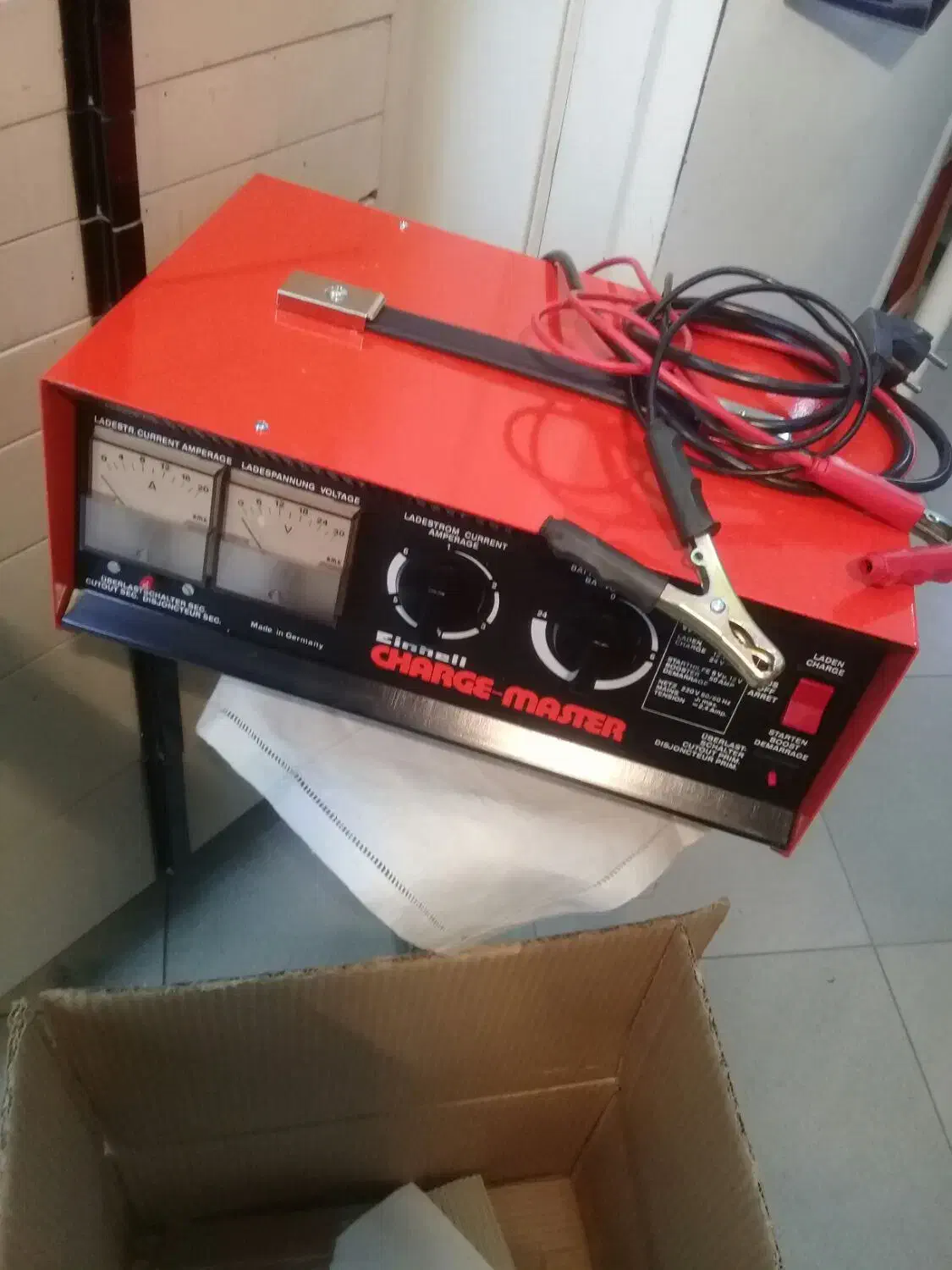 شارژر باطری ماشین قدیمی germani|کلکسیون اشیاء عتیقه|اسلامشهر, مظفریه|دیوار