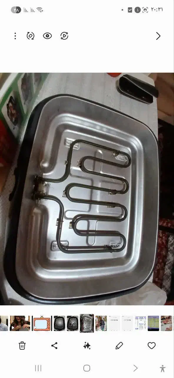 ماهی تابه برقی|سایر لوازم برقی|نور, |دیوار