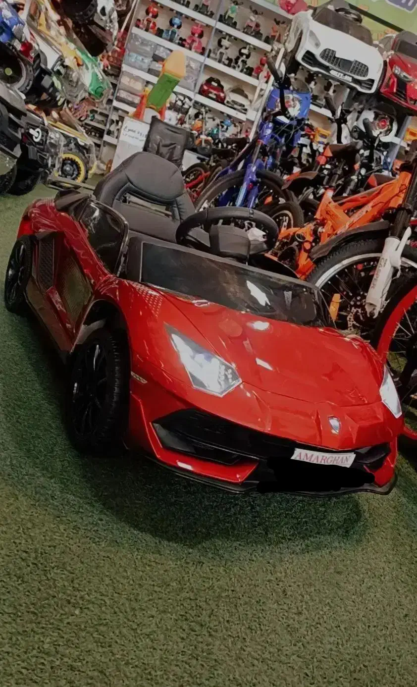 ماشین شارژی لوکس درب به بالابازشو متالیک|اسباب و اثاث بچه|مشهد, توس (بلوار توس)|دیوار