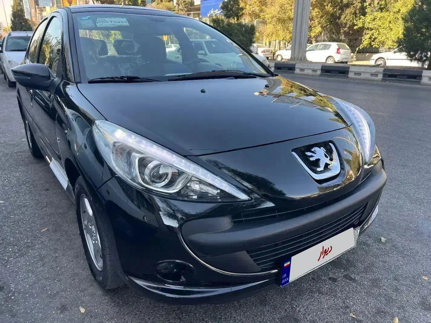 ۲۰۷ پانا دنده مشکی|خودرو سواری و وانت|شیراز, گلدشت معالی‌آباد|دیوار