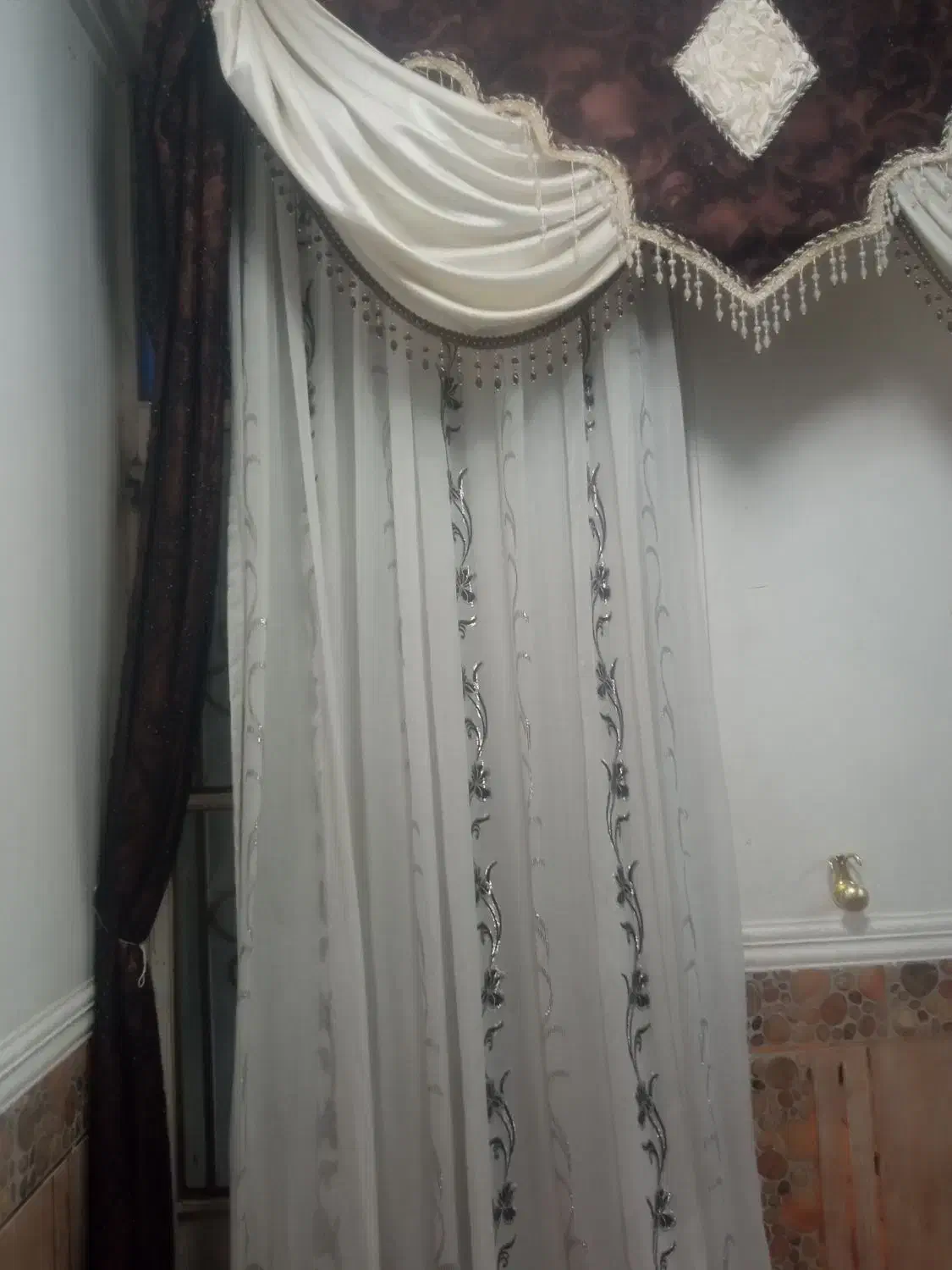 پرده|پرده، رانر، رومیزی|اهواز, دغاغله|دیوار