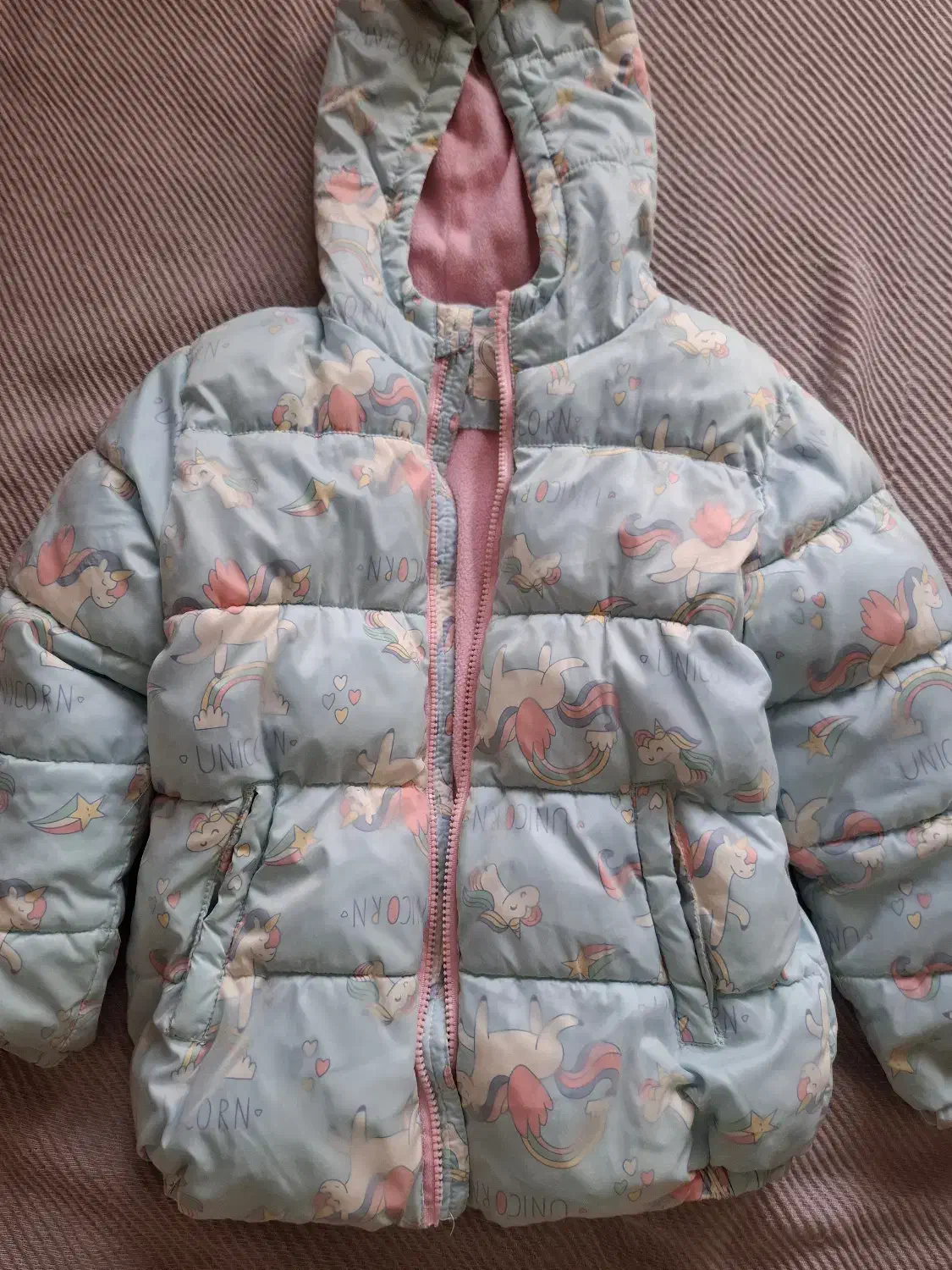 کاپشن وارداتی در حد نو 800هزار تومن|کفش و لباس بچه|ساری, |دیوار