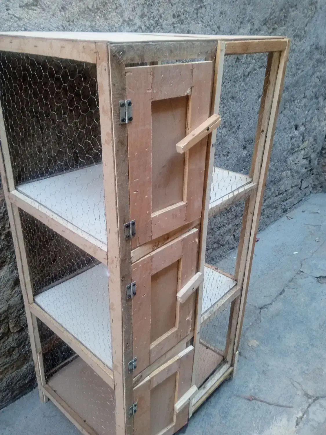 قفس پرنده سه طبقه ۵۰۰|لوازم جانبی حیوانات|مشهد, سیسآباد|دیوار