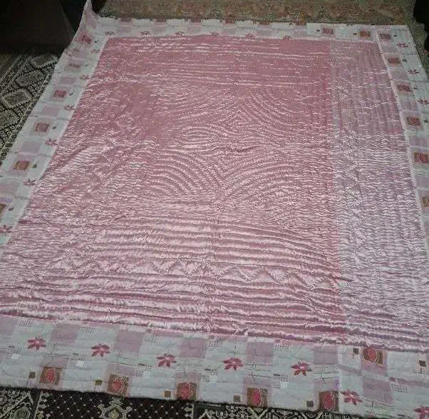 لحاف جهزیه عروس نو نو|رختخواب، بالش، پتو|هشتگرد, فاز ۷ مهستان|دیوار