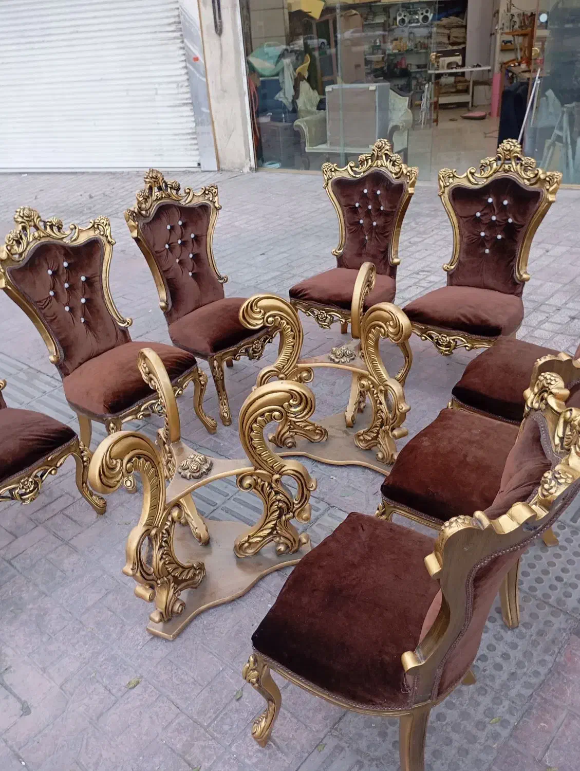 میز ناهارخوری ۸ نفره|میز و صندلی غذاخوری|فردیس, شهرک ارم|دیوار