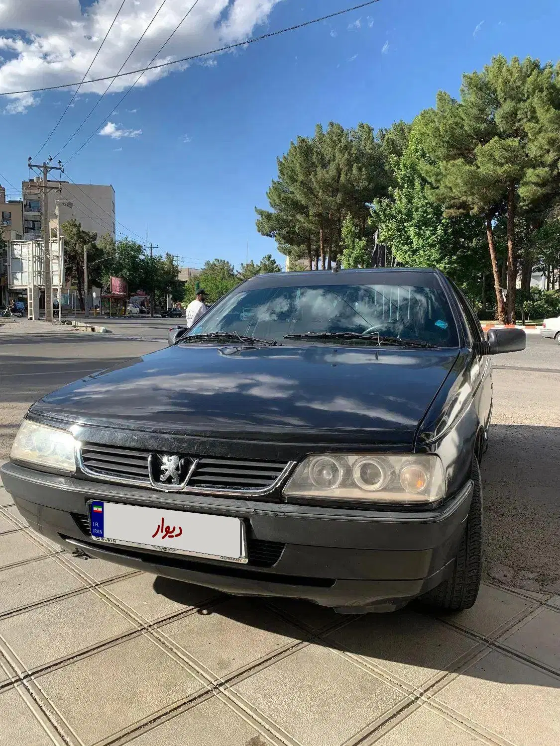 405 GLX مشکی|خودرو سواری و وانت|سبزوار, کوی بهار|دیوار