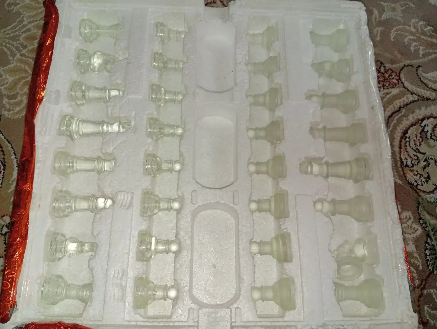 شطرنج شیشه‌ای|اسباب‌‌بازی|تهران, بیسیم|دیوار