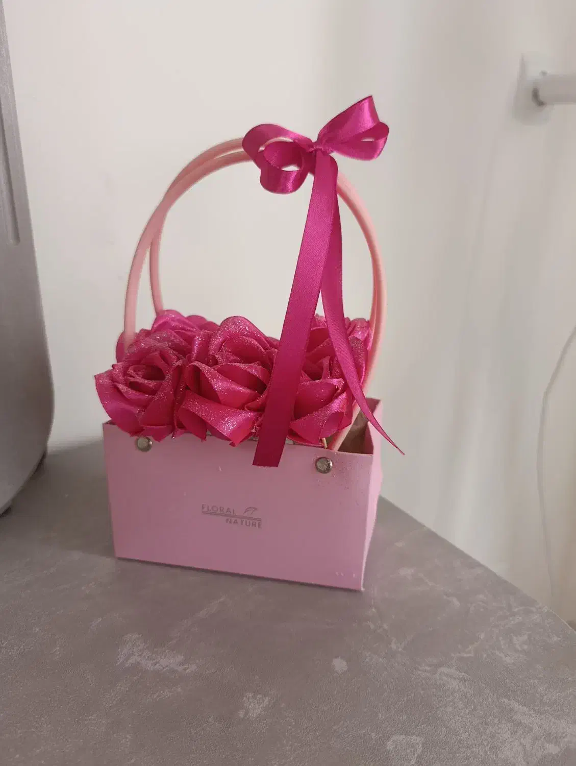 مینی فلاوربگ|گل مصنوعی|ازنا, |دیوار