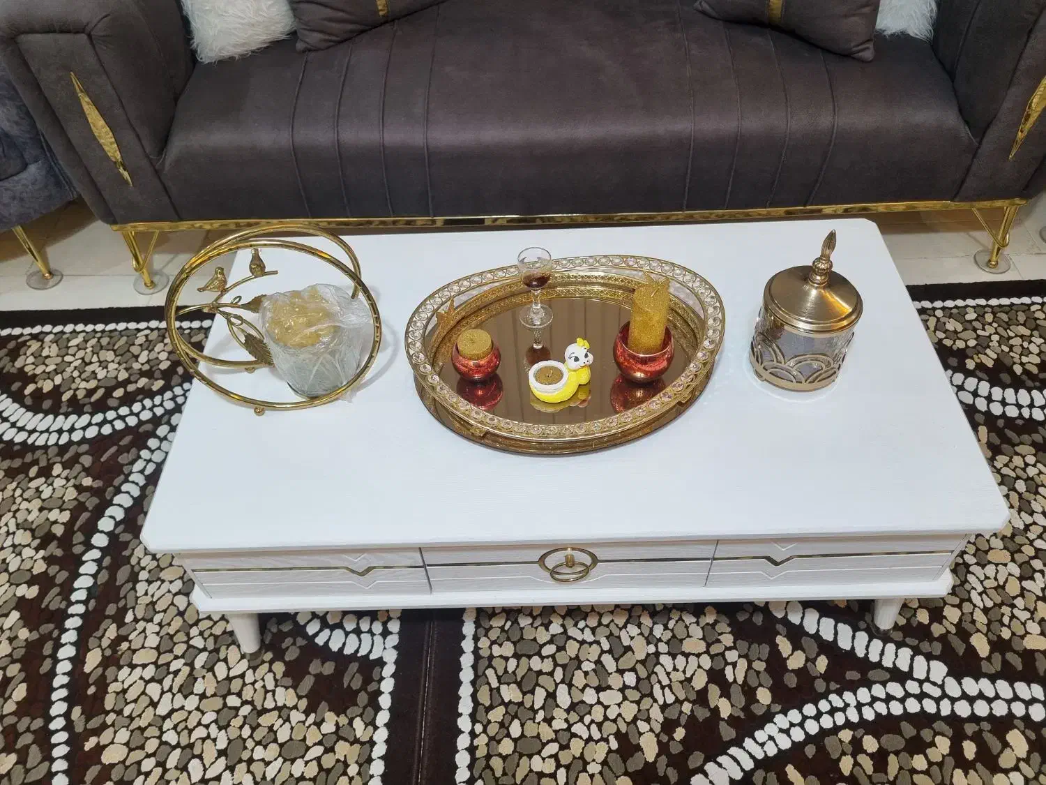 میز جلو مبلی|مبلمان خانگی و میز عسلی|فولادشهر, مسکن مهر فولادشهر|دیوار