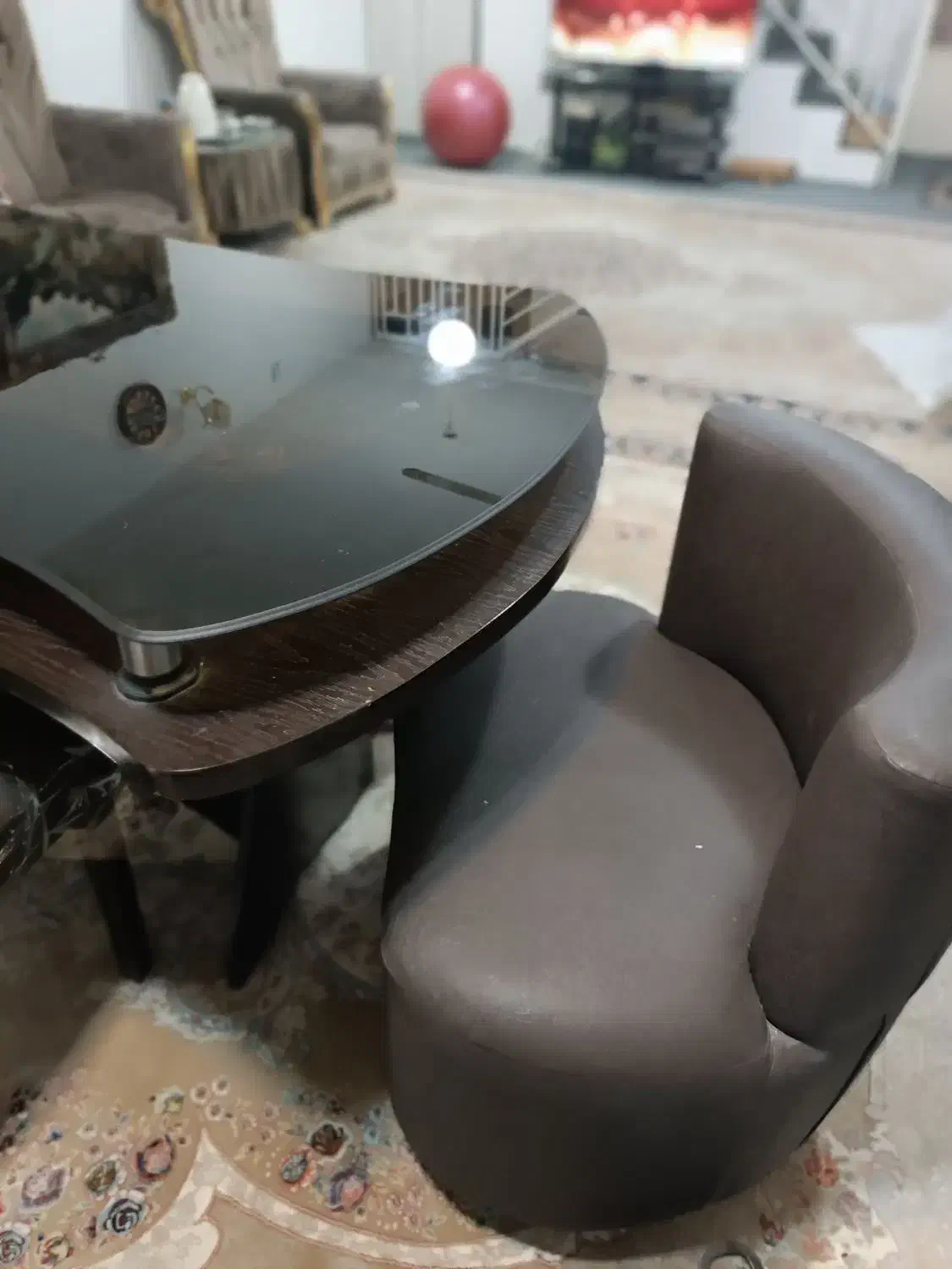 میز نهار خوری تمیز درحد نو|میز و صندلی غذاخوری|بهبهان, |دیوار