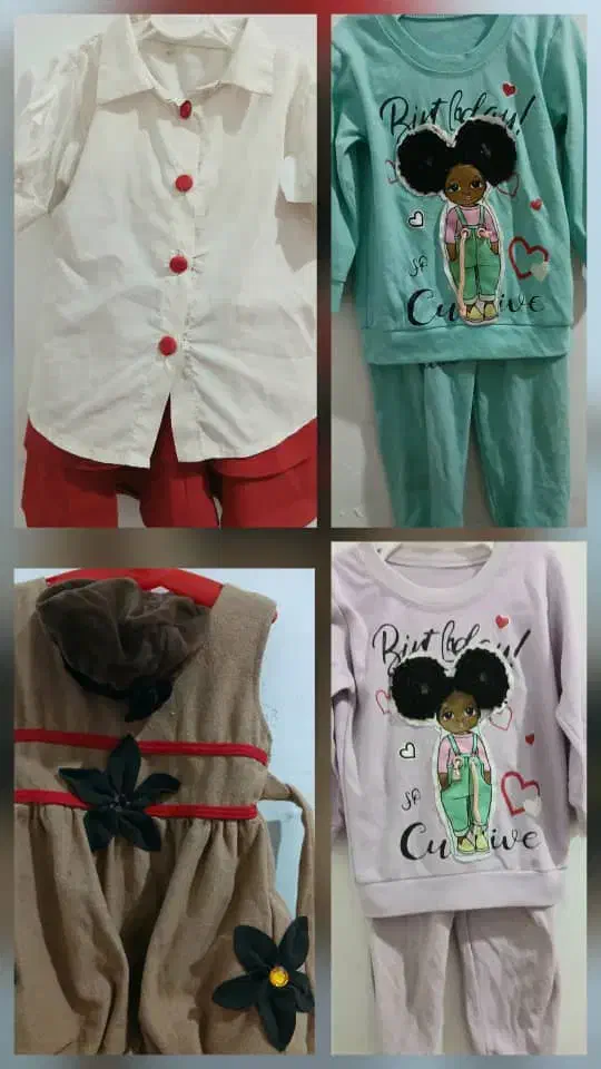 انواع لباس دخترانه ، بیرونی و خانگی|کفش و لباس بچه|شیراز, دکتر حسابی|دیوار